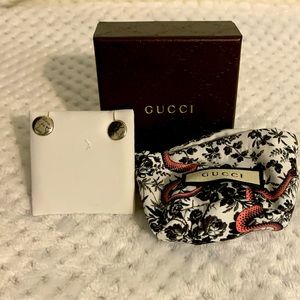 Gucci silver earrings